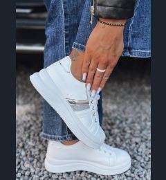 Снимка на Sneakersy damskie SNEAKFLIK srebrne Dstreet