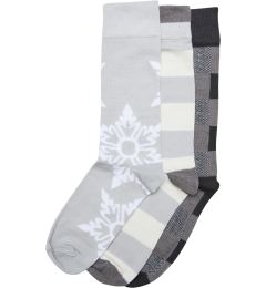 Снимка на Snowflake Christmas Socks - 3-Pack