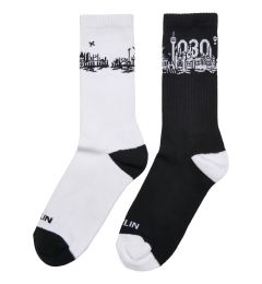 Снимка на Socks Major City 030 2-Pack Black/White