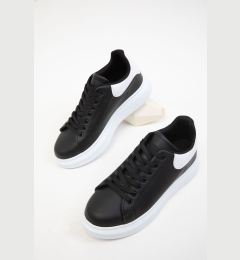 Снимка на Soho Black-White Patent Leather Women's Sneaker 19845