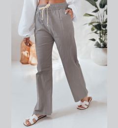 Снимка на Spodnie damskie casualowe wide leg BOHO DAY szare Dstreet
