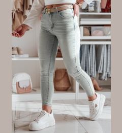 Снимка на Spodnie damskie jeansowe skinny SKINNIUP jasnoniebieskie Dstreet