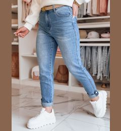 Снимка на Spodnie damskie jeansowe slim fit SKINMONDO niebieskie Dstreet