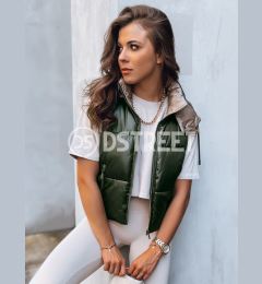 Снимка на Sportowa kamizelka damska pikowana OSHE zielona Dstreet