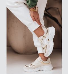 Снимка на Sportowe sneakersy damskie AURAVIBE beżowe Dstreet