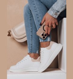 Снимка на Sportowe sneakersy damskie DOMINI beżowe Dstreet