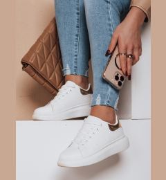 Снимка на Sportowe sneakersy damskie DOMINI złote Dstreet