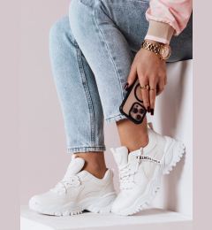 Снимка на Sportowe sneakersy damskie FLEXONIX białe Dstreet