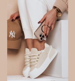 Снимка на Sportowe sneakersy damskie KICKON beżowe Dstreet