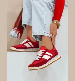 Снимка на Sportowe sneakersy damskie RAVIOS czerwone Dstreet