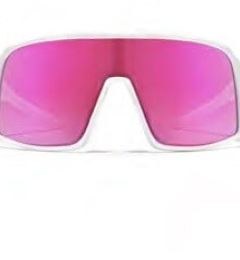 Снимка на Sports sunglasses WAYE - 7 White w Pink Multi lens Cat. 3