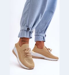 Снимка на Sporty adjustable heeled shoes beige visconti