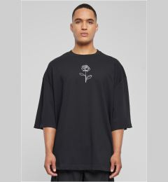 Снимка на Spring - Rose HugeSpring - Rose Huge Tee Black