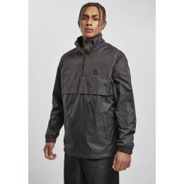 Снимка на Stand Up Collar Pull Over Jacket Black