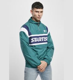 Снимка на Starter Half Zip Retro Jacket Retro Green/Blue Night/White