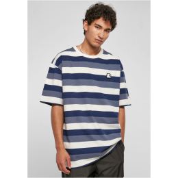 Снимка на Starter Sun Stripes Oversize T-Shirt Navy Blue/VintageBlue/Light White