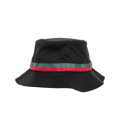 Снимка на Stripe Bucket Hat Black/Tan/Green