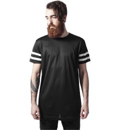 Снимка на Stripe Mesh Tee blk/wht