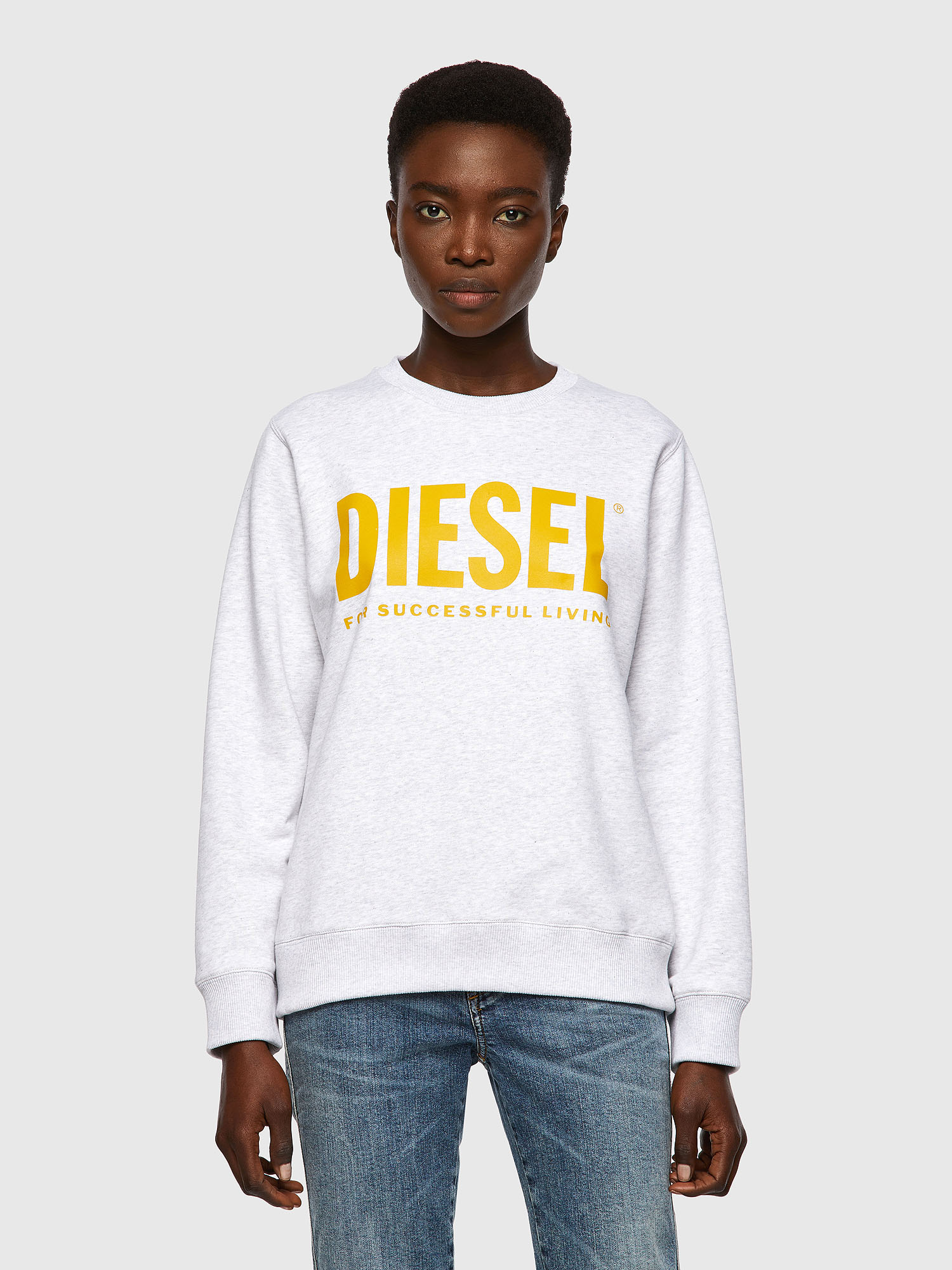 Снимка на Sweatshirt- Diesel FANGSECOLOGO SWEATSHIRT white