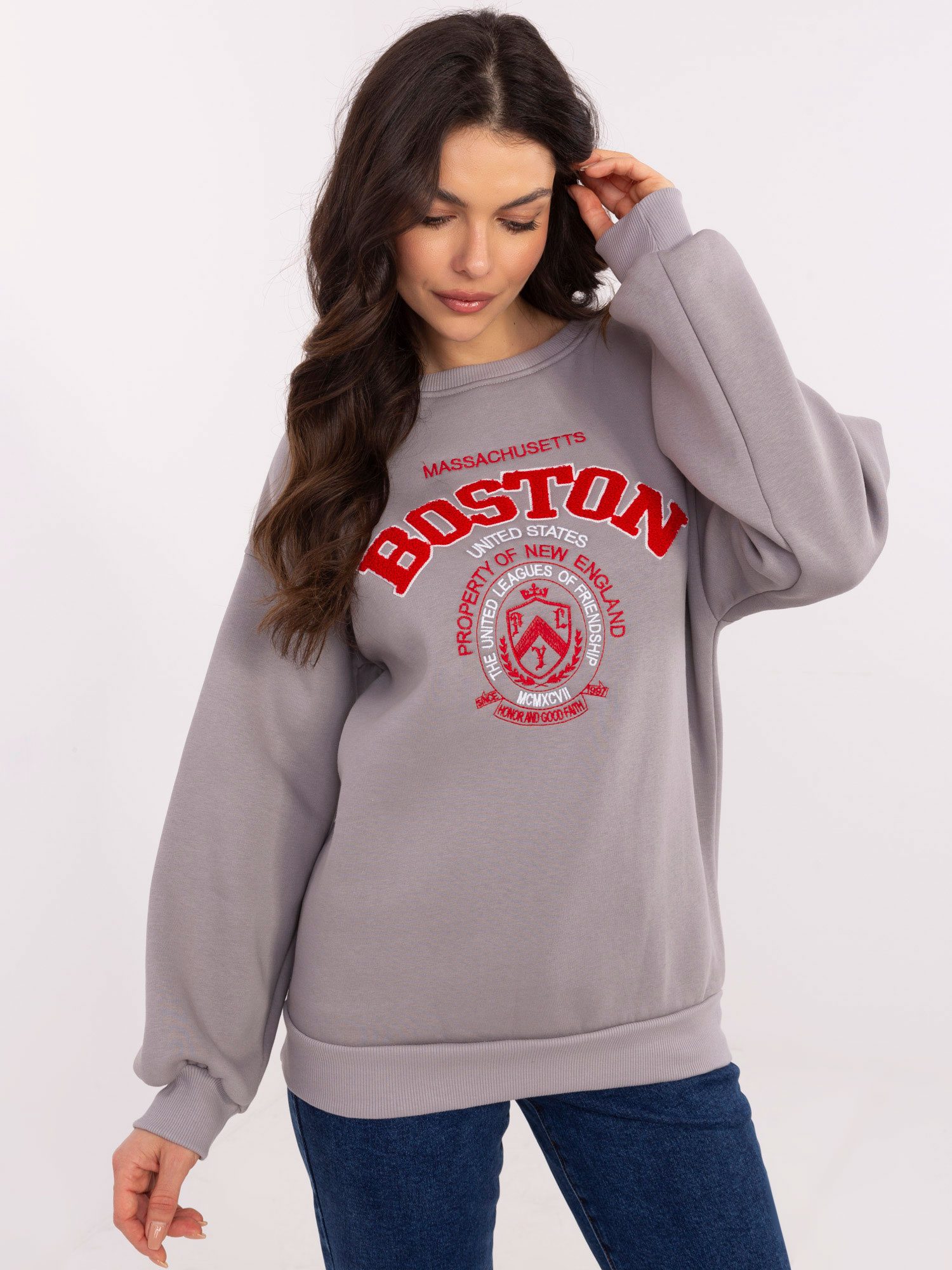 Снимка на Sweatshirt-EM-BL-617-15.51P-grey