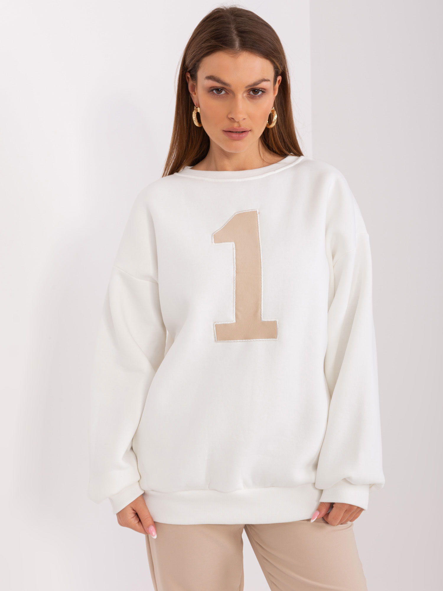 Снимка на Sweatshirt-EM-BL-617-9.11X-ecru