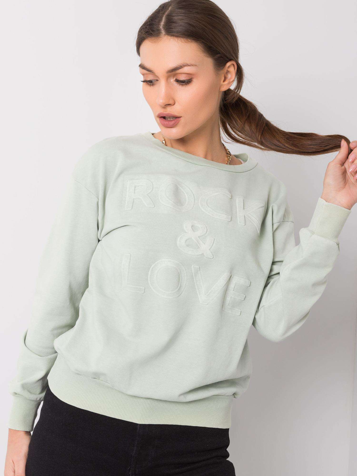 Снимка на Sweatshirt-EM-BL-7639.55-pistachio