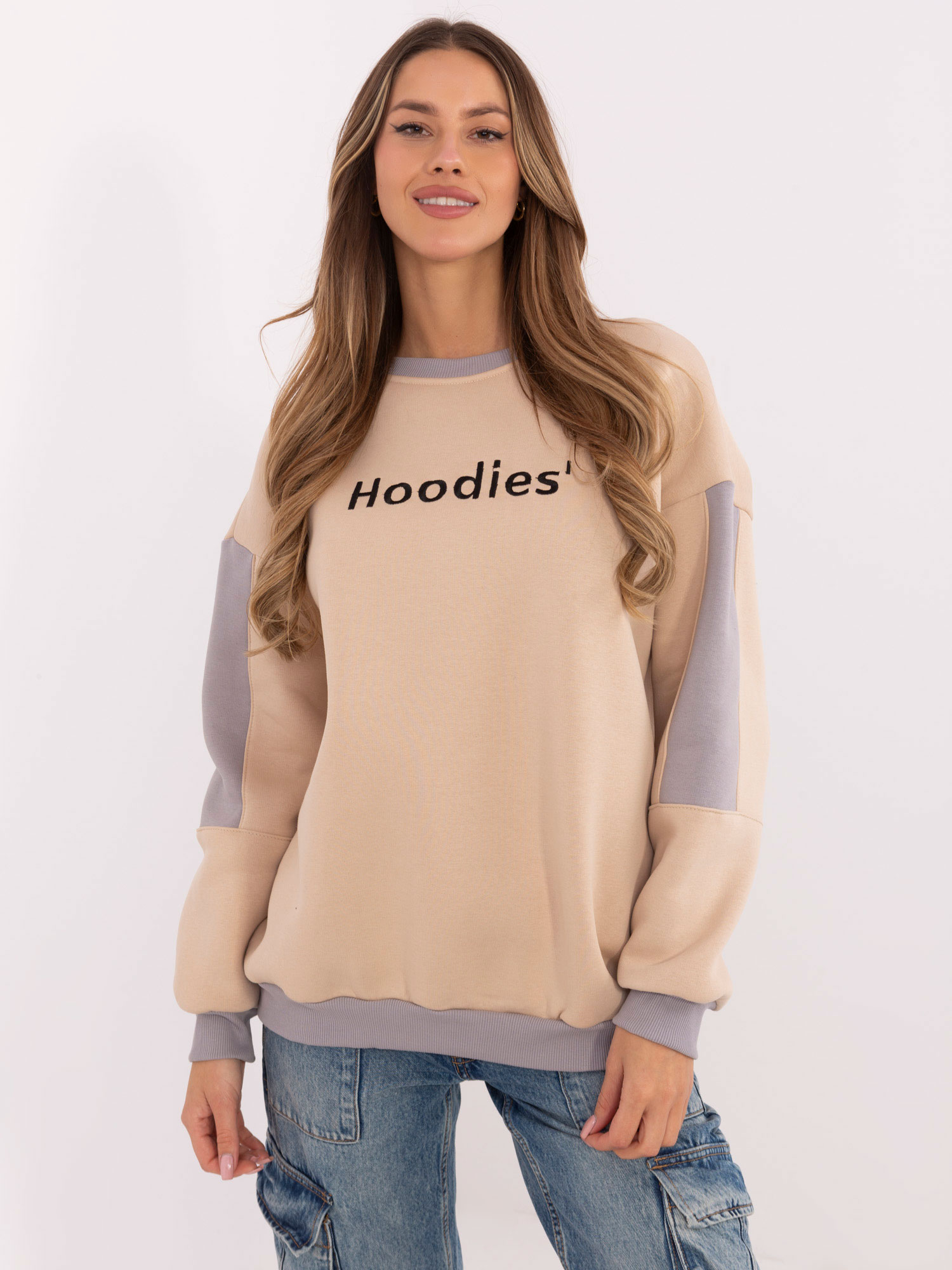 Снимка на Sweatshirt-EM-BL-983.10X-beige