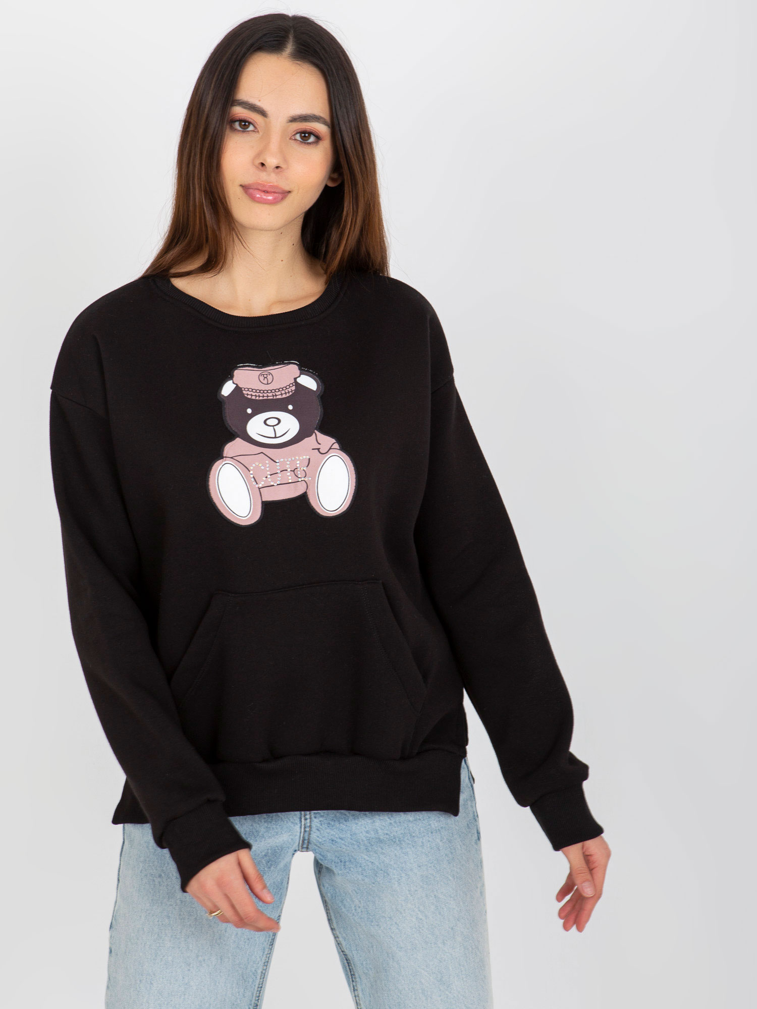 Снимка на Sweatshirt-EM-BL-HS-21-538.31P-black