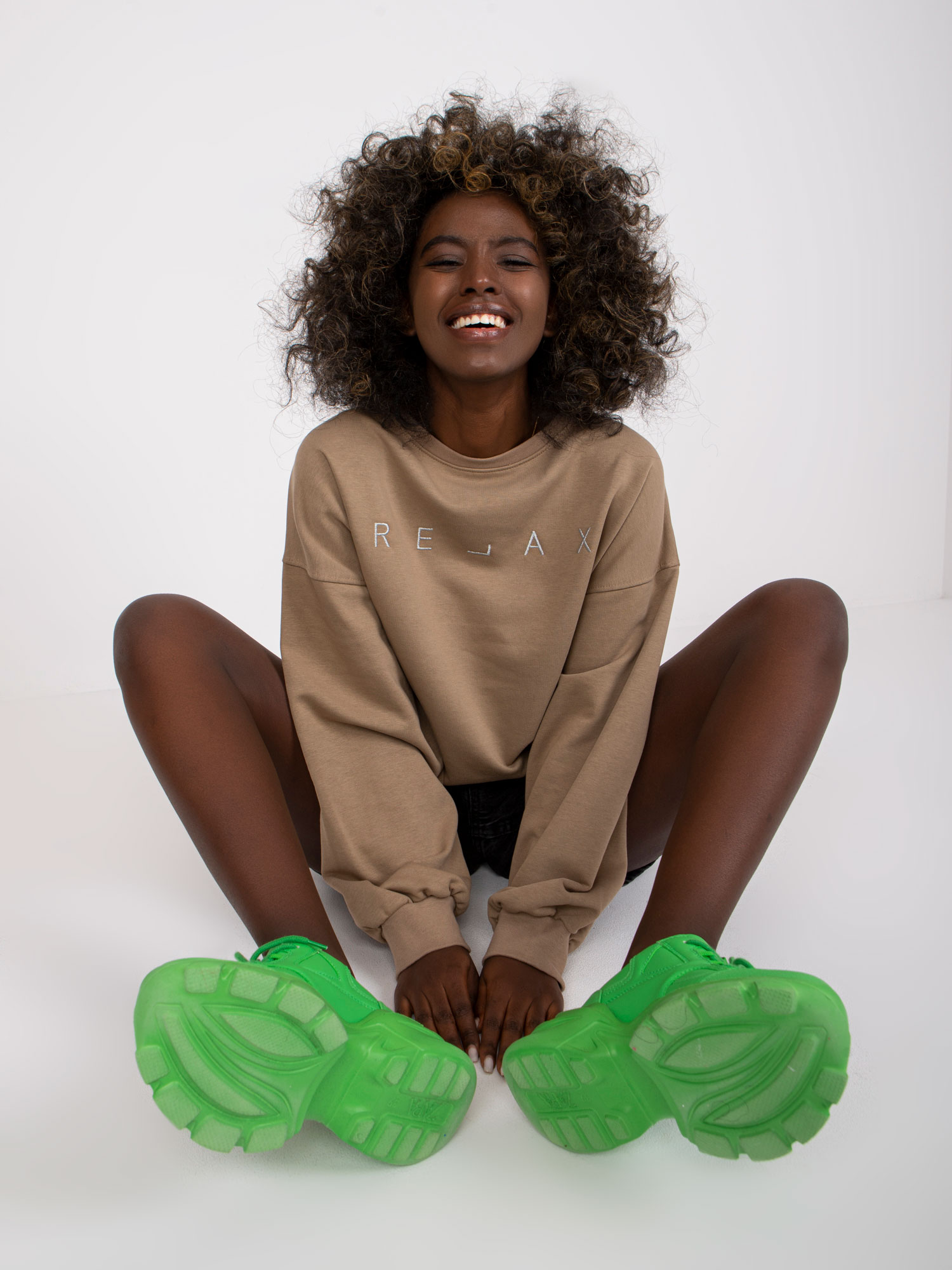 Снимка на Sweatshirt-EM-BL-U536/2.00-light brown