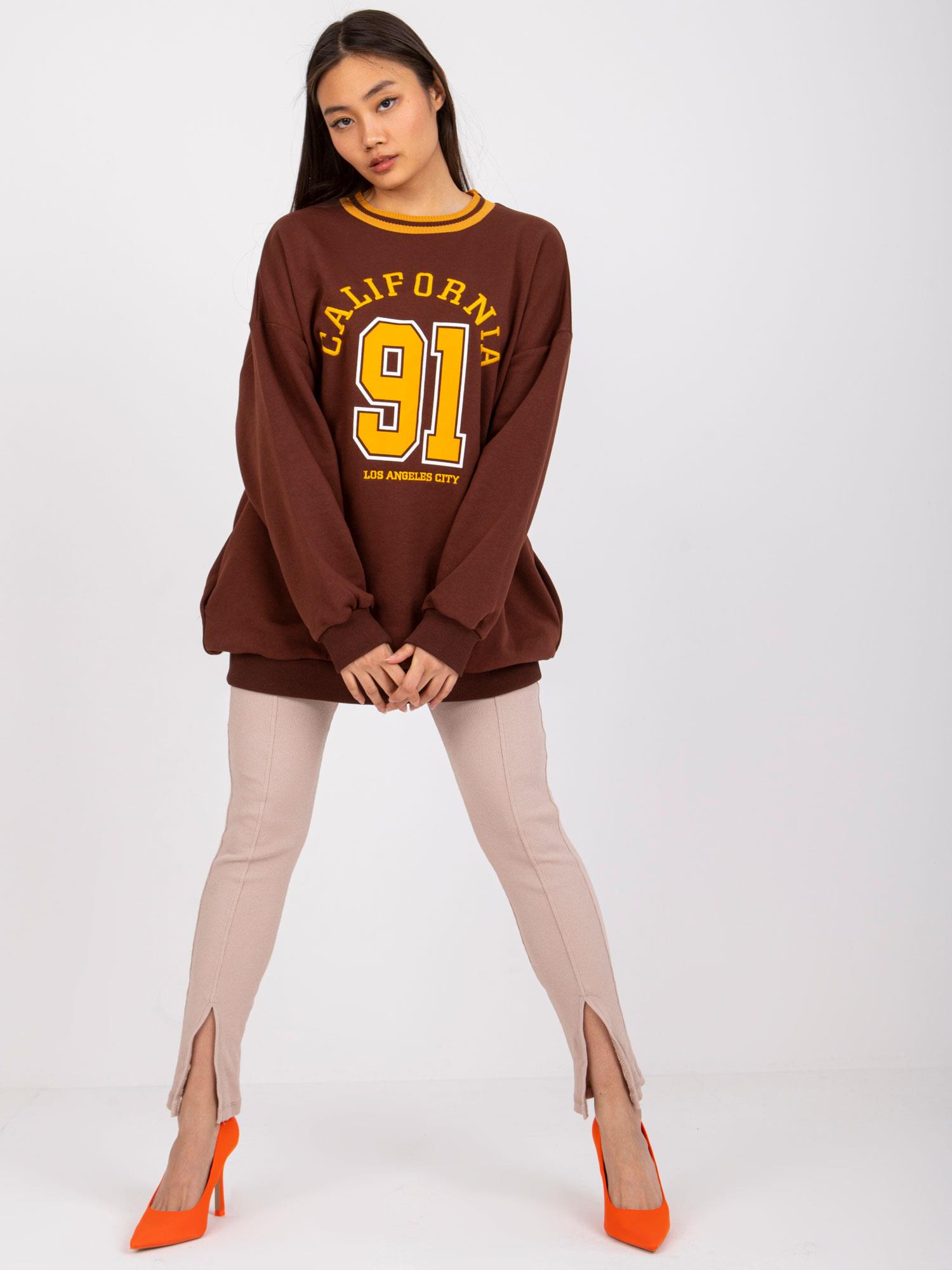 Снимка на Sweatshirt-FA-BL-7650.40-dark brown