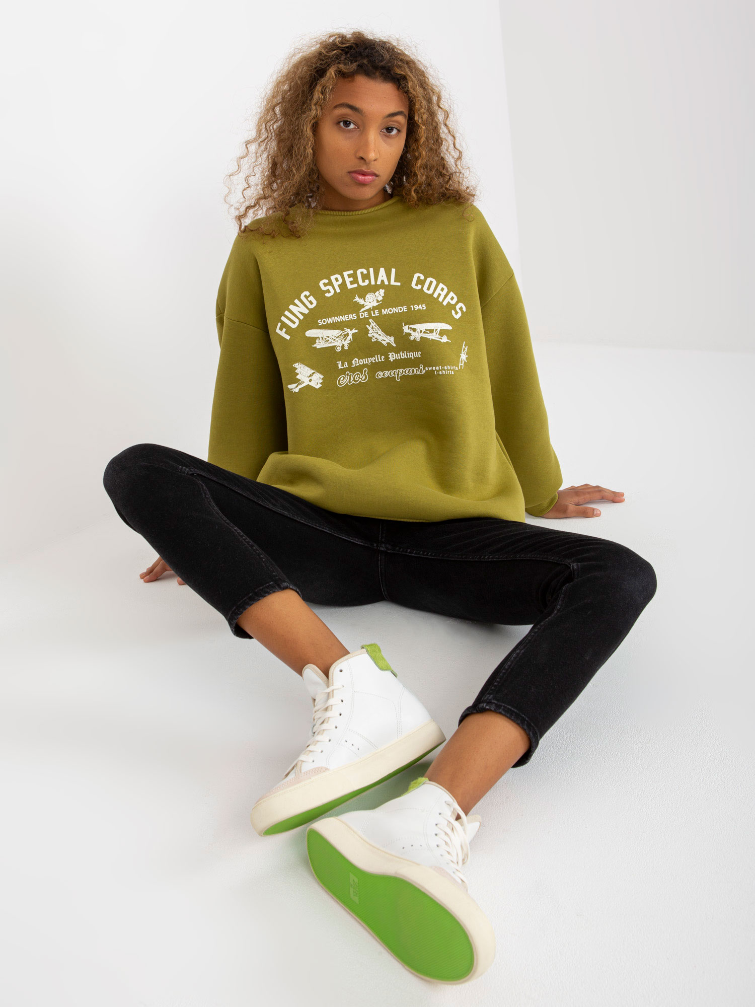 Снимка на Sweatshirt-FA-BL-8138.23-olive