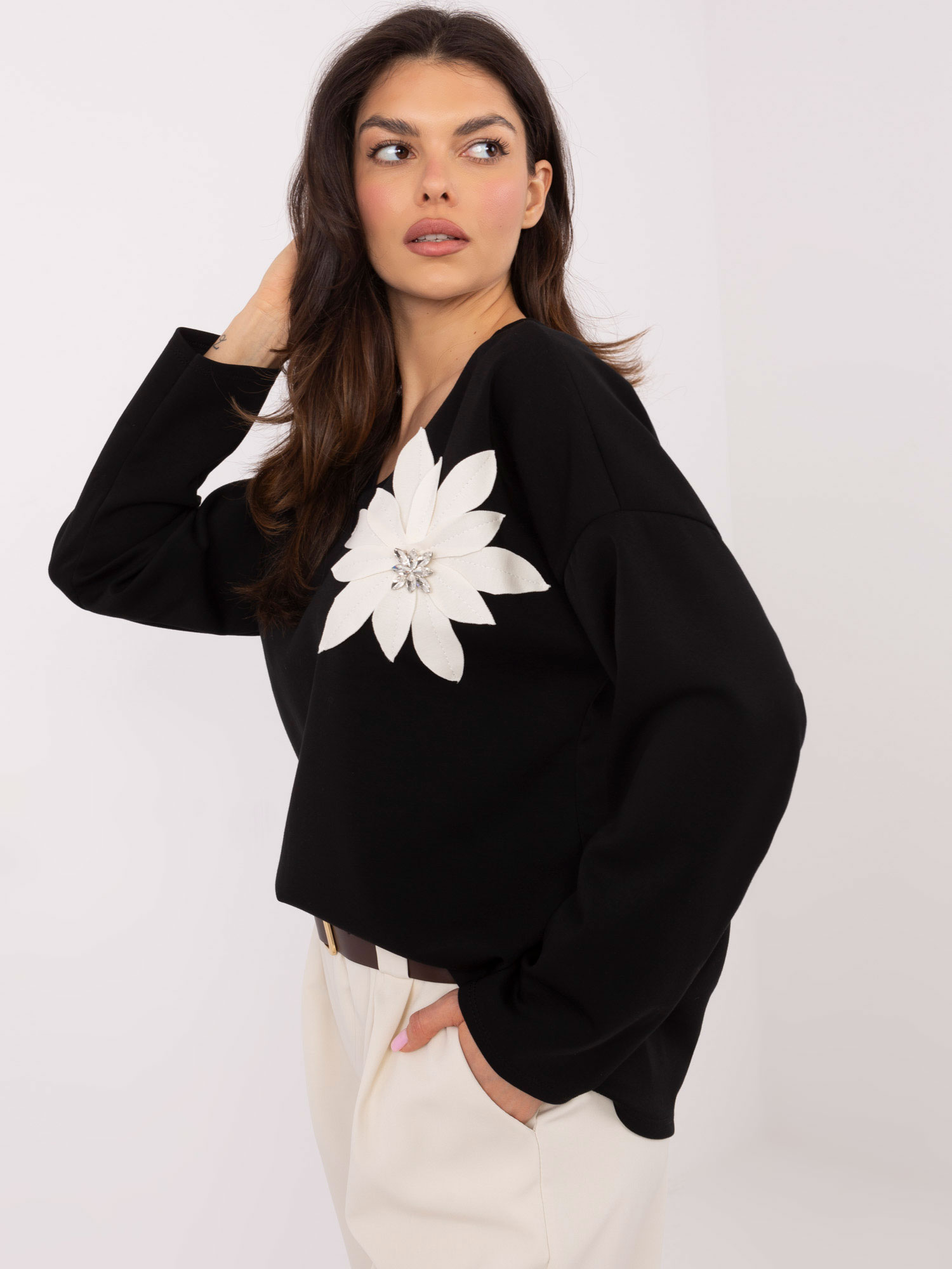 Снимка на Sweatshirt-MI-BL-M6101.44-black