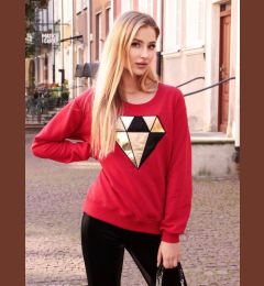 Снимка на Sweatshirt red Cocomore cmgBZ709.R46