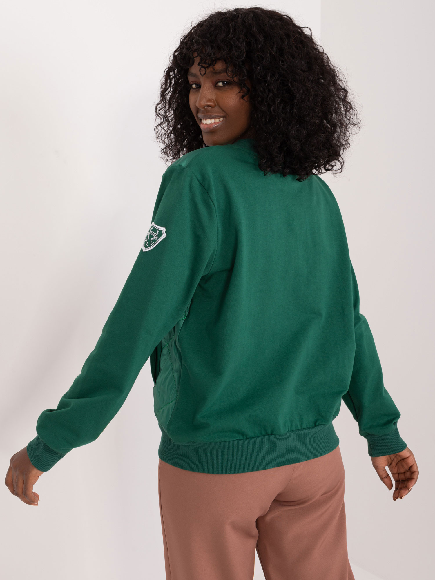 Снимка на Sweatshirt-RV-BL-8223.05-dark green
