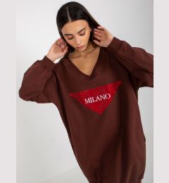 Снимка на Sweatshirt-VI-BL-3113.73P-dark brown