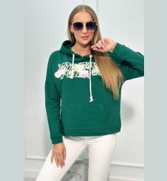 Снимка на Sweatshirt with green Voyage inscription