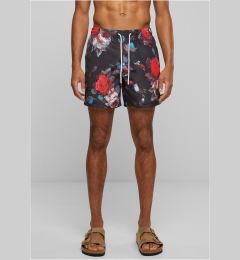 Снимка на Swimsuit pattern shorts black rose aop