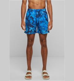 Снимка на Swimsuit pattern shorts blue flower