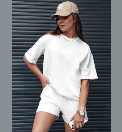 Снимка на T-shirt damski SWAN ecru Dstreet