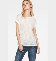 Снимка на T-shirt - G-STAR Luge knotted r t wmn cap sl beige