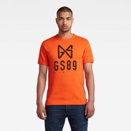 Снимка на T-shirt - G-star RAW Ventura interlock o orange