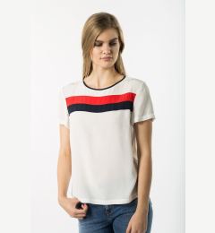 Снимка на T-Shirt - TOMMY HILFIGER JOSIE TOP SS white