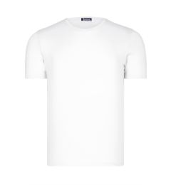 Снимка на T8569 DEWBERRY BIKE COLLAR MEN'S T-SHIRT-PLAIN WHITE