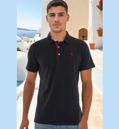Снимка на T8582 DEWBERRY MEN'S T-SHIRT-DARK NAVY BLUE