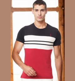 Снимка на T8593 DEWBERRY MEN'S T-SHIRT-DARK NAVY BLUE