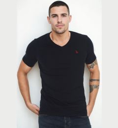 Снимка на T9568 DEWBERRY V-NECK MEN'S T-SHIRT-NAVY BLUE