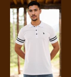 Снимка на T9585 DEWBERRY MEN'S T-SHIRT-WHITE