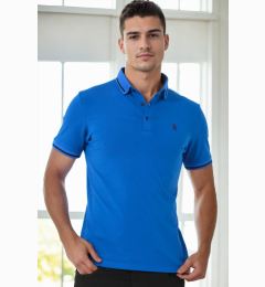 Снимка на T9586 DEWBERRY MEN'S POLO NECK T-SHIRT-SAKS