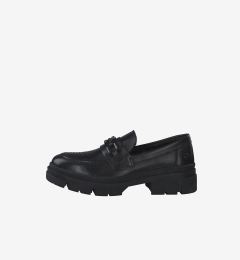 Снимка на Tamaris women's black leather loafers