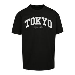 Снимка на Tokyo College Oversize T-Shirt Black